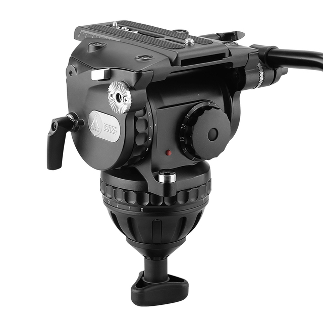 E-IMAGE GH25 Professional Heavy Duty 100mm Bowl Size Tripod Fluid Head