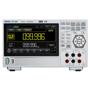 Multímetro Digital Rigol DM858 / DM858E de 5.5 Dígitos y 125 Lecturas/s, Multifuncional, Compatible con Alimentación Tipo-C - Product Image 4