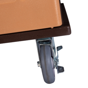 รถเข็นสำหรับส่งอาหารกระทะตามธรรมชาติมีล้อสำหรับห้องครัวโรงแรมร้านอาหารบาร์ - Product Image 5