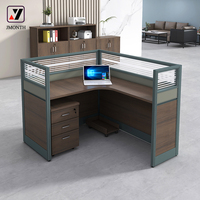 Meubles de bureau modernes modulaires en bois durables 2026 – Poste de travail personnalisé OEM, directement de l'usine, cloisons de bureau ouvertes pour personnel