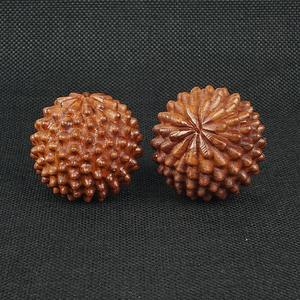 Vendita calda in legno naturale pera in legno intagliato pallina da massaggio per meditazione palline di salute cinese - Product Image 1