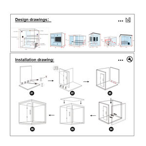 ساونا كربونية بتصميم حديث من فنلندا 2-8 أشخاص قابلة للتخصيص من الأشعة تحت الحمراء للخشب الخارجي ، ساونا كربونية كاملة الطيف بالأشعة تحت الحمراء - Product Image 5