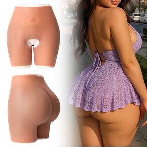 Faja realista <span class=keywords><strong>de</strong></span> silicona completa para mujer africana, con relleno en glúteos, cintura alta, realce <span class=keywords><strong>de</strong></span> caderas <span class=keywords><strong>de</strong></span> 1.5cm y glúteos <span class=keywords><strong>de</strong></span> 2cm, sexy, firme y transpirable. - Product Image 1