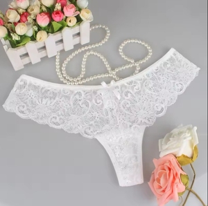 Slip da Donna Ultra Sottili in Pizzo, Mutandine Sexy a Vita Bassa in Maglia, Taglie <span class=keywords><strong>S</strong></span> <span class=keywords><strong>M</strong></span> L XL - Product Image 5