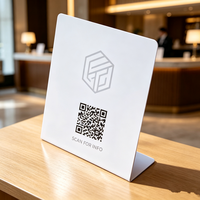 Tarjeta de Membresía Empresarial de PVC con Chip NFC 213 215 216 RFID 13.56MHz ISO, Resistente al Agua, con Soporte de Exhibición y Códigos QR Personalizables