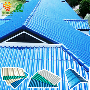 Tấm lợp mái PVC chống thấm, tấm panel hình thang UPVC, chống cháy, chịu nhiệt, dùng cho nhà ở, kho hàng, xưởng. - Product Image 1