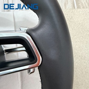 Volant de sport en cuir pleine fleur pour <span class=keywords><strong>Porsche</strong></span> <span class=keywords><strong>CARRERA</strong></span> <span class=keywords><strong>GT</strong></span> 991 911 992 <span class=keywords><strong>Porsche</strong></span> Cayenne Coupé, directement de l'usine, prêt à l'emploi - Product Image 5