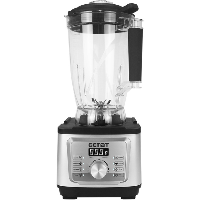Gemat Blender Heavy Duty 6L Commercial Blender for Kitchen and Powerful Food Mixeur Multifunctional Juicer Commercial Blender