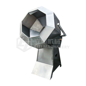 Machine à assaisonnement et enrobage en acier inoxydable pour snacks, croustilles de maïs, noix de cajou et cacahuètes - Product Image 5