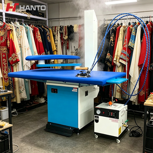 Large Industrial Vacuum Ironing <strong>Press</strong> with <strong>Steam</strong> Boiler Professional Ironing Machine for Textile Processing Tailoring Shops - Product Image 1