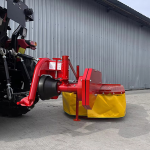 Nuevo Accesorio Versátil para Tractor: Segadora de Tambor con Plataforma Naranja y <span class=keywords><strong>Ruedas</strong></span> de Doble Soporte para Uso Comercial en Paisajismo, Agricultura y Alisado de Césped de Alta Eficiencia - Product Image 1