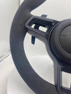 <span class=keywords><strong>Volante</strong></span> Deportivo de Cuero para Porsche Panamera Cayenne Macan 718 Boxster Cayman Taycan Carrera 996 911 981 957 958 991 Compatible - Product Image 4