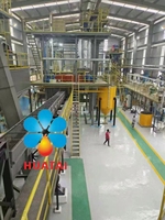 Automatische Nieuwe Huatai 10T/H Industriële Palmoliemolenplant verwerkt palmboomscheuten tot geraffineerde palmolie door middel van hydraulische dubbele schroefpersing.