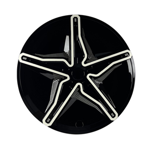 Protection de roue en ABS+PC Yige, à visser, <span class=keywords><strong>peinture</strong></span> en trois couches, pour Tesla Model 3/Y 2019-2025, 19 pouces, remplacement de jante complète - Product Image 1