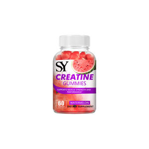 Odm oem creatine monohydrate gummies ויטמין b12 תמיכה צמיחה שריר עוזר להגביר את כוח, משפר את החניכיים התאוששות שרירים - Product Image 1
