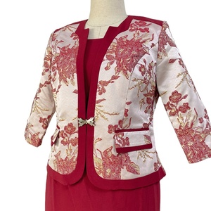 # 4299 Vestidos de Iglesia para Mujeres de Zimbabue con Chaqueta Estampada - Product Image 4