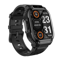 4G LTE SIM HD Cámara AMOLED reloj inteligente GPS IP68 Rastreador deportivo reloj inteligente multifuncional DM63 reloj de pantalla cuadrada para hombres