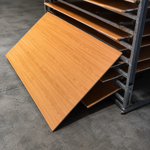 Tablero <span class=keywords><strong>OSB</strong></span> de 18 mm, Madera Contrachapada Revestida de Melamina, 2440x1220 mm, E1, Roble Blanco, para Muebles, Paneles de Pared y Decoración - Product Image 1