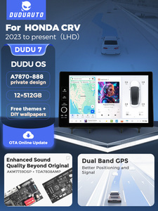 DUDUAUTO DUDU7 A7870 AKM7739 DSP 12+512G QLED LHD Autoradio pour Honda CRV <span class=keywords><strong>2023</strong></span>-Présent 6ème Génération RS - Product Image 2