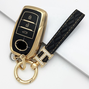 Vỏ Bọc Chìa Khóa Xe Hơi TPU Cho Toyota Prius Camry 75 Corolla Hybrid C-HR CHR RAV4 XA 50 Fob Prado Cho Suzuki Swace Vỏ Bọc Móc Khóa - Product Image 1