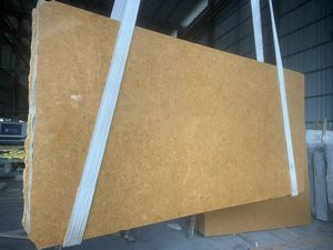 Marmo Imperiale Dorato Lucido di Lusso Moderno, Pietra Naturale Gialla per Decorazione di Pareti e Pavimenti Interni, Grande Lastra Stile Impero - Product Image 1