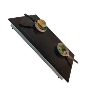 Nouvelle cuisinière à induction électrique domestique à 2 brûleurs fabriquée en usine, 2 plaques chauffantes électriques - Product Image 2