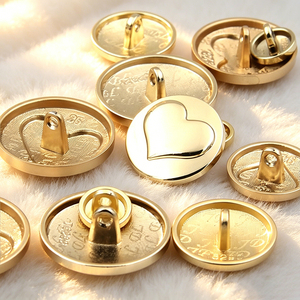Men <b>Suit</b> Blazer Uniform Metal <b>Buttons</b> Custom Round Zinc Alloy Gold Plated Brass Shank <b>Buttons</b> with Engraved Logo Crafts - Product Image 5