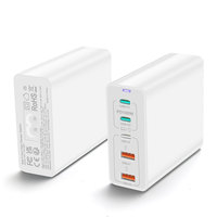 Chargeur de bureau multi-ports haute vitesse 140W, 5 ports GaN PD 3.1, chargeur portable rapide de type C 3C2A avec prise EU US UK AU pour iPhone