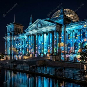 Système de projection mapping extérieur pour façades architecturales, événements touristiques et spectacles lumineux de monuments urbains - Product Image 3