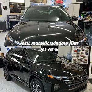 VK-7095 UV Reflective Auto Solar Control Sputter Process Car Window Tint Metallic Sputter Coating Car Sun Film