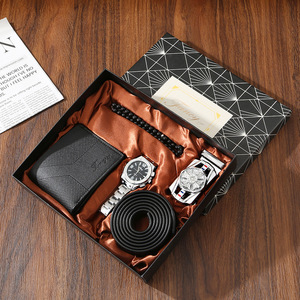 Set <span class=keywords><strong>Regalo</strong></span> per Uomo: Portafoglio, Cintura, Orologio <span class=keywords><strong>al</strong></span> Quarzo, Occhiali da Sole - <span class=keywords><strong>Regalo</strong></span> Perfetto per la Festa del Papà o San Valentino per <span class=keywords><strong>Fidanzato</strong></span> BXY - Product Image 5