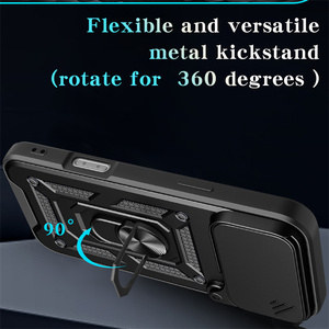 <span class=keywords><strong>Precio</strong></span> de fábrica, lente de cámara deslizante, anillo magnético protector giratorio 360, funda para iPhone 17 Pro Max, funda nueva 2025 - Product Image 6