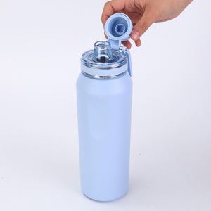 New Arrival Wide Mouth Stainless Steel Vacuum Insulated Leak-Proof Water Flask with Custom Logo 600ml/800ml for Sport Gym Hiking - Product Image 1