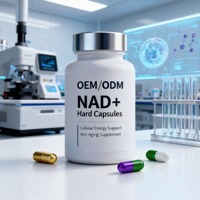 Capsules dures NAD Plus, Nicotinamide Adénine Dinucléotide, Complément nutritionnel, Antioxydant, Vente en gros OEM