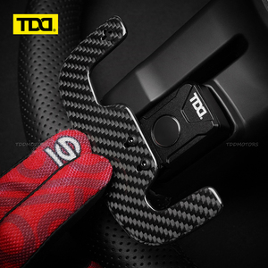 Palancas de Cambio Magnéticas de Fibra de Carbono Brillante TDD para Mercedes Benz G63 2025 E CLS Clase C W213/W214 W223 W206 SUV W167 X167 2024 - Product Image 5