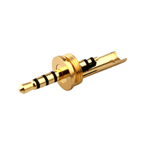 2.5mm prise Audio 4 pôles Jack bricolage casque fil connecteur métal épissure adaptateur HiFi écouteur soudure pur cuivre Mini Jack