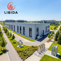 Almacén de Estructura de Acero Galvanizado, Edificio de Almacenamiento Industrial, Estructura Metálica Prefabricada, Almacén Logístico