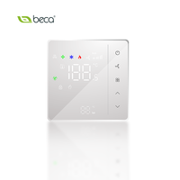 홈 오피스 빌딩 FCU 중앙 에어컨 냉동 난방 사각 병원용 스마트 BAC-007 WiFi 온도 조절기