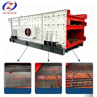 Vibrationssiebmaschine für Sand-, Stein-, Mineral- und Aggregat-Siebanwendungen