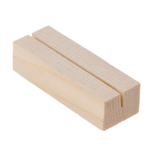 Pince porte-Photo en bois naturel, personnalisable avec votre Logo, - Product Image 4