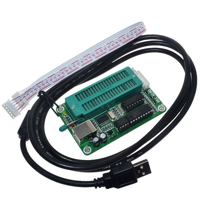 PIC K150  Microcontroller USB Automatic Programming Programmer With ICSP Cable