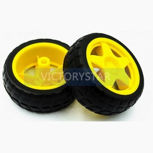 Rubber wheelsrobotstracking and <strong>patrol</strong> car accessories Intelligent tires Chassis wheels 40 - Product Image 2