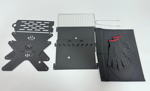 <strong>Portable</strong> Mini <strong>Charcoal</strong> Barbecue <strong>Grill</strong>. Easy to Assemble. Food-grade Barbecue Net Ideal for Camping and Barbecuing. - Product Image 5