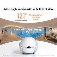 Robot de Compañía Inteligente Electrónico para Mascotas, Interacción por Voz, Material ABS, Cámara Remota, Monitoreo Móvil para Personas Mayores