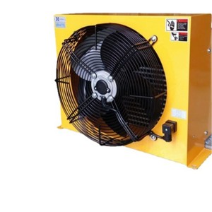 เครื่องทำความเย็นอากาศ Ah1417T สำหรับเครื่องอัดไฮดรอลิกและรถเครน ระบบระบายความร้อนน้ำมันอุตสาหกรรม แบบแนวนอน อะลูมิเนียม 0.57X0.315X0.405 - Product Image 1