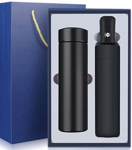 Custom Logo Printing Luxury Stainless Steel Business Gift Set for Company Opening Event Souvenir Including Thermos <b>Cup</b> Gifts - Product Image 1