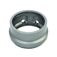Pièces de tournage CNC en aluminium métallique usinées par sablage personnalisé professionnel
