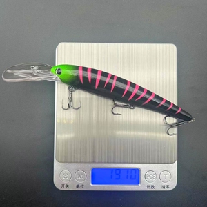 右上M062 120毫米20g鲈鱼鱼饵强盗角膜眼深潜水员长铸造小鱼鱼饵佩斯卡鱼饵鳟鱼鱼饵鱼饵 - Product Image 4