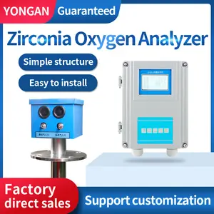 High Quality Gas Analyzers Industrial High Precision Zirconia Oxygen Sensor Online Oxygen Gas Analyzer Industrial Boiler Zirconia O2 Probe