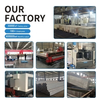 Profilé en aluminium T66 de précision 6060, extrusion soudable pour système de fenêtres architecturales modernes, usinage de haute précision